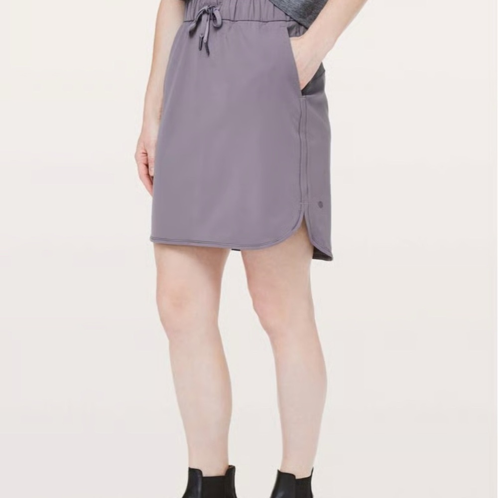 Lululemon Athletica Women's Purple Midi Skirt